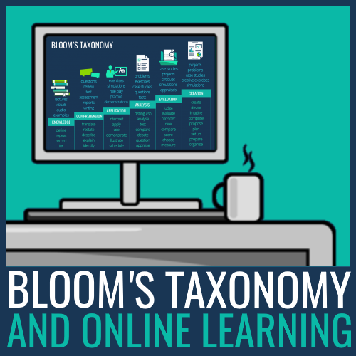 Bloom's taxonomy online learning