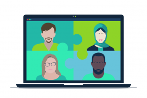 Benefit of social learning is maintaining connections while remote working