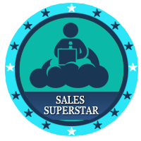 Sales Superstar badge