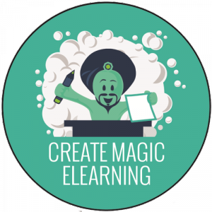 Genie Create magic elearning badge