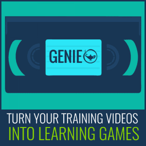 turn training videos into learning games