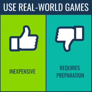 learning games -use real-world games