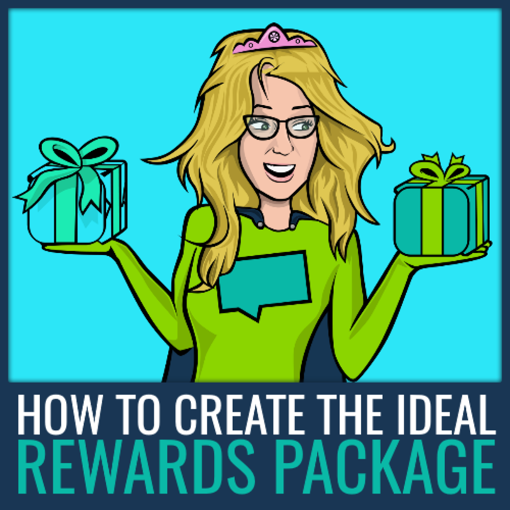 create ideal rewards package feat