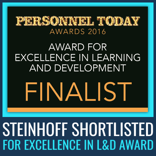 steinhoff shortlisted excellence in l&d