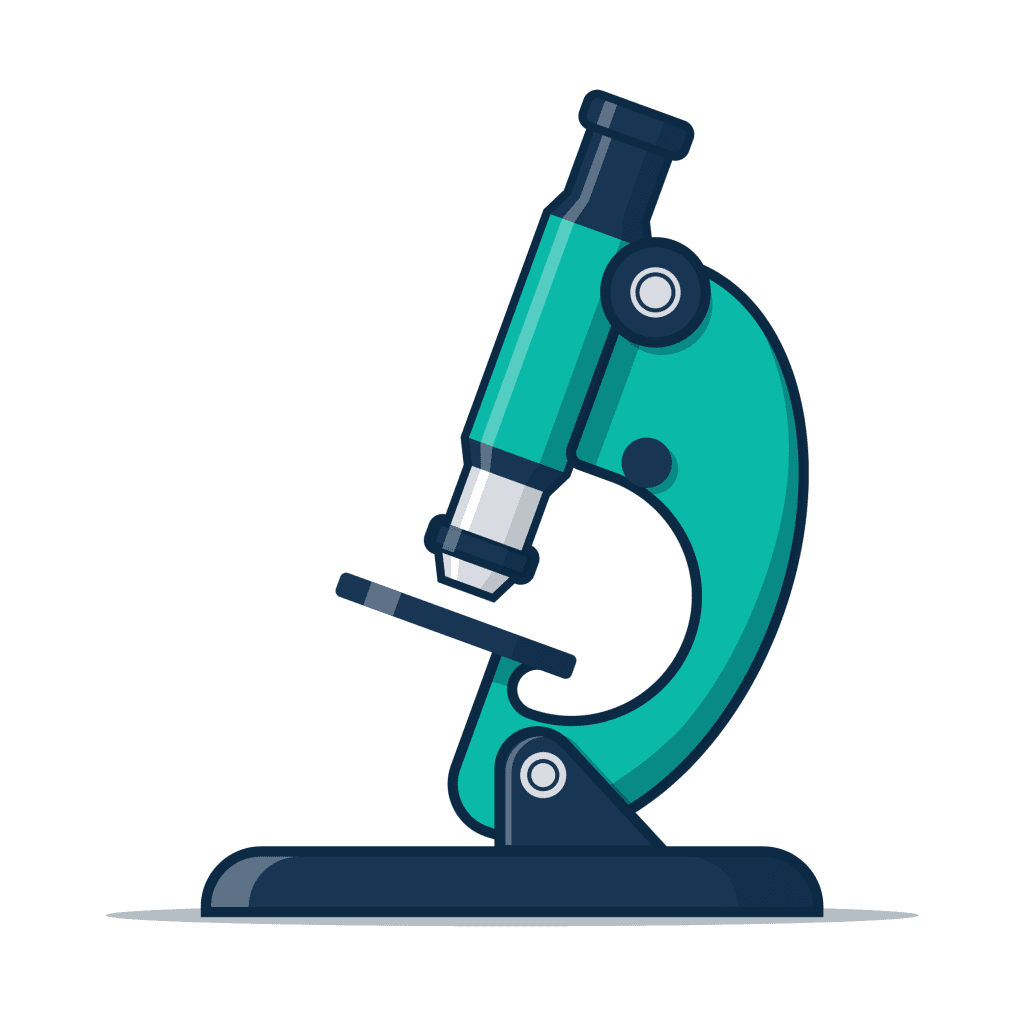 A microscope used for research