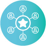 Enhanced employee engagement icon
