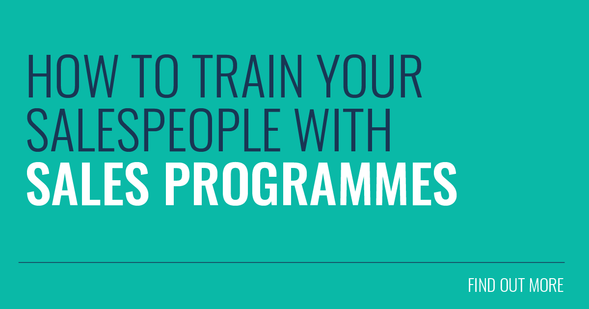 Sales Training Programmes How Should You Train Your Salespeople