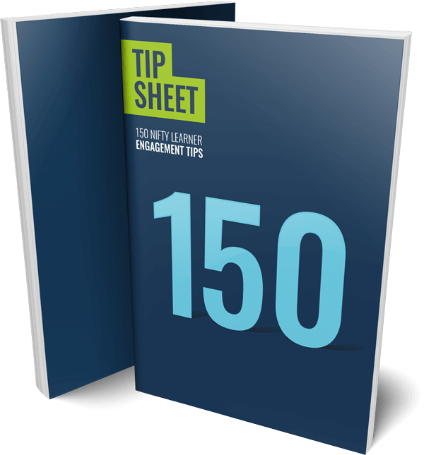 150 Learner Engagement Tips Book Mockup