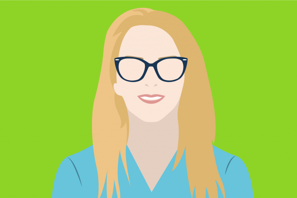 Illustration of L&D Expert and Influencer Juliette Denny