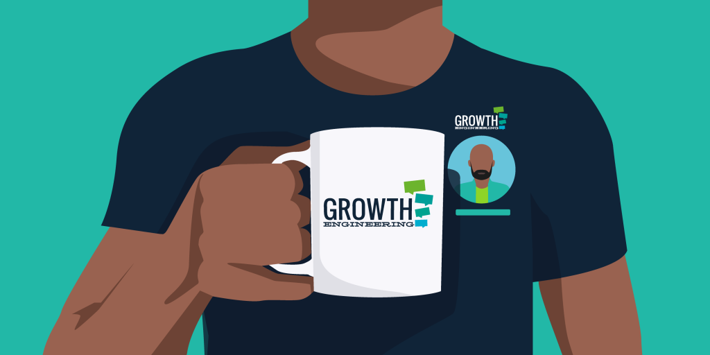 Growth Engineering Team Mug Illustration