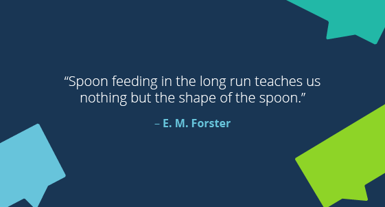 Learning Quote: E. M. Forster