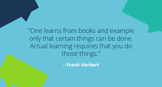 Learning Quote: Frank Herbert