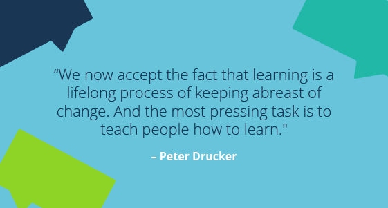 Learning Quote: Peter Drucker