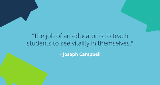 Teaching Quotes: Joseph Campbell