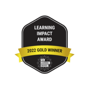 Learning Impact Award - 2022 Gold Winner