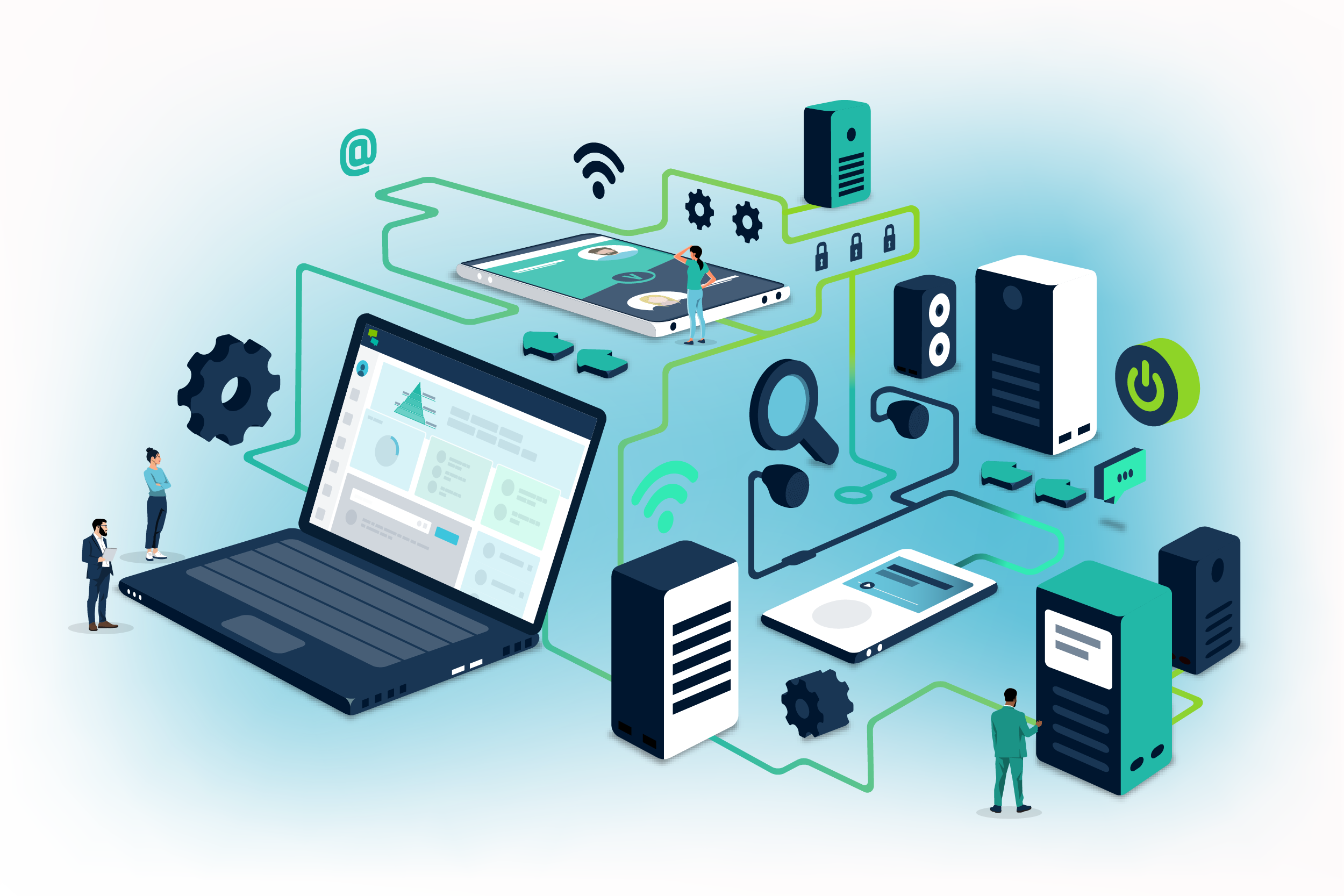 Learning Suite Illustration