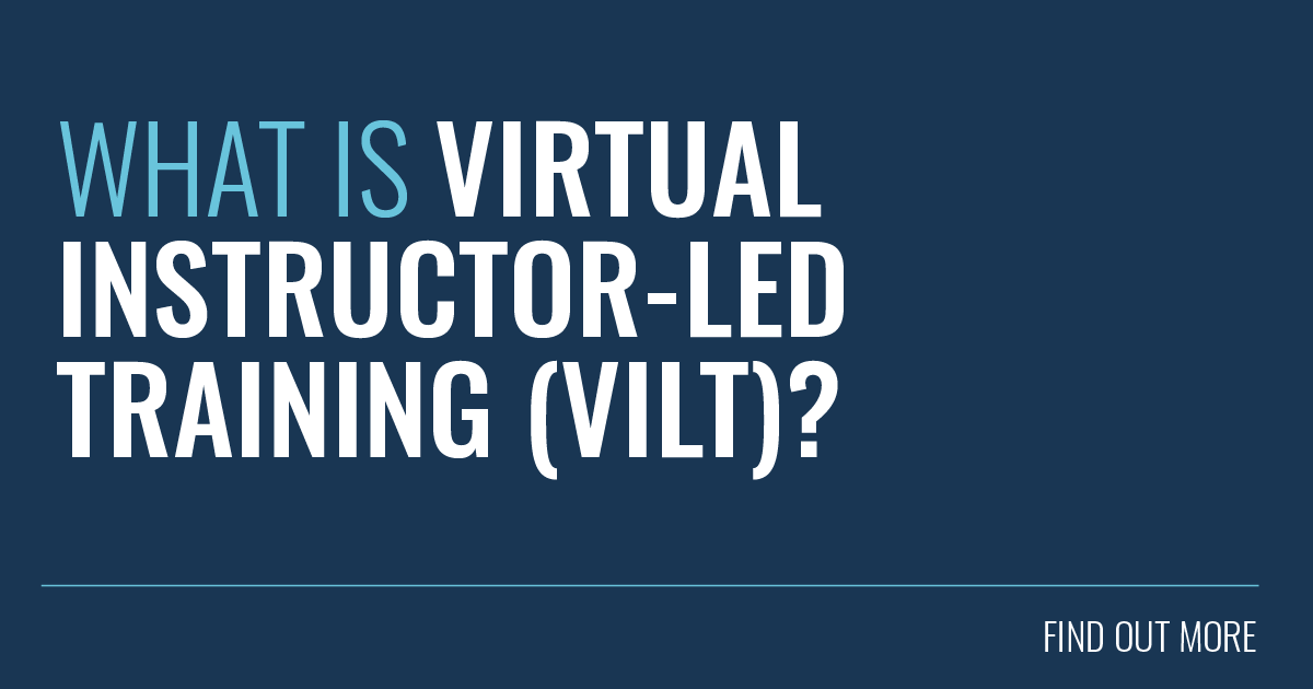 What is Virtual InstructorLed Training (VILT)? Knowledge and brain