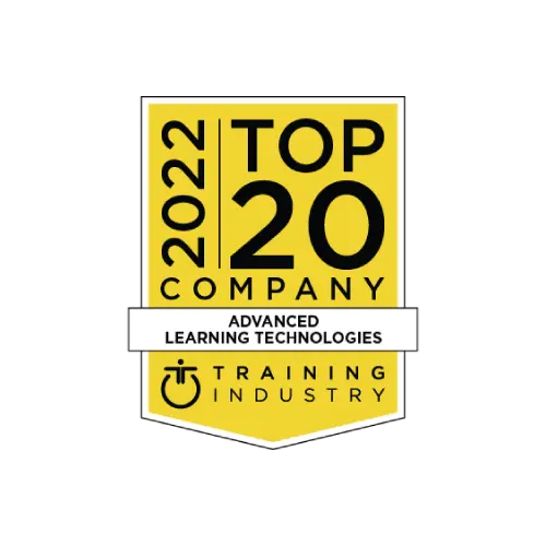 Training Industry Top 20 Advanced Learning Technologies Companies 2022