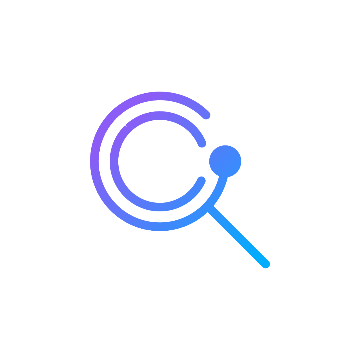 New Icon Magnifying Glass