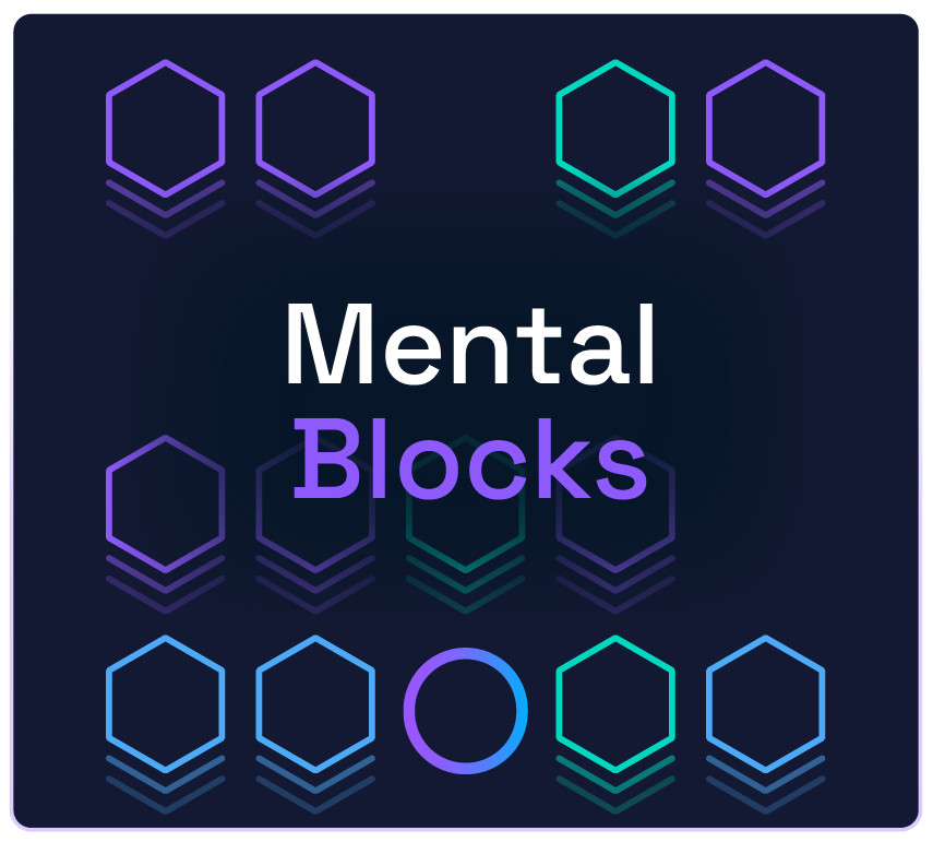 Mental Blocks game template — hexagonal block matching game