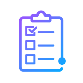 Assessment icon — LMS quiz and test feature