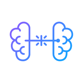 Collaboration icon — team learning feature
