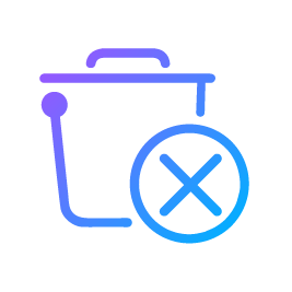 Delete icon