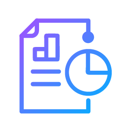 Reporting icon — LMS reporting feature