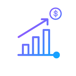 Revenue icon — business growth metric