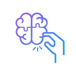 Skill building icon — LMS competency development feature