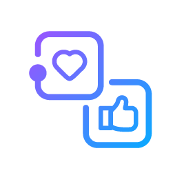 Social feed icon — LMS social learning feature