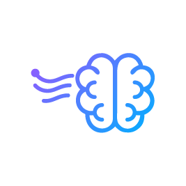 Stress regulation icon — learner wellbeing concept