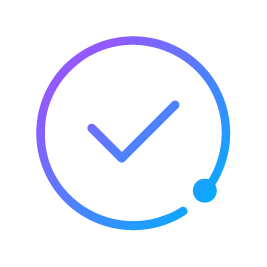 Success tick icon