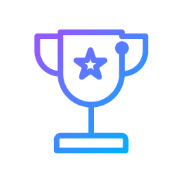 XP trophy icon — gamification reward for LMS learners